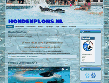 Tablet Screenshot of hondenplons.opstapmetdehond.nl